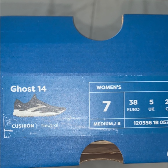 Brooks Black Ghost 14 Women’s Size 7 - Picture 8 of 9